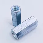 Nut Nuts Carbon Steel Zinc Plated M8 M12 M16 DIN6334 Hex Long Nut
