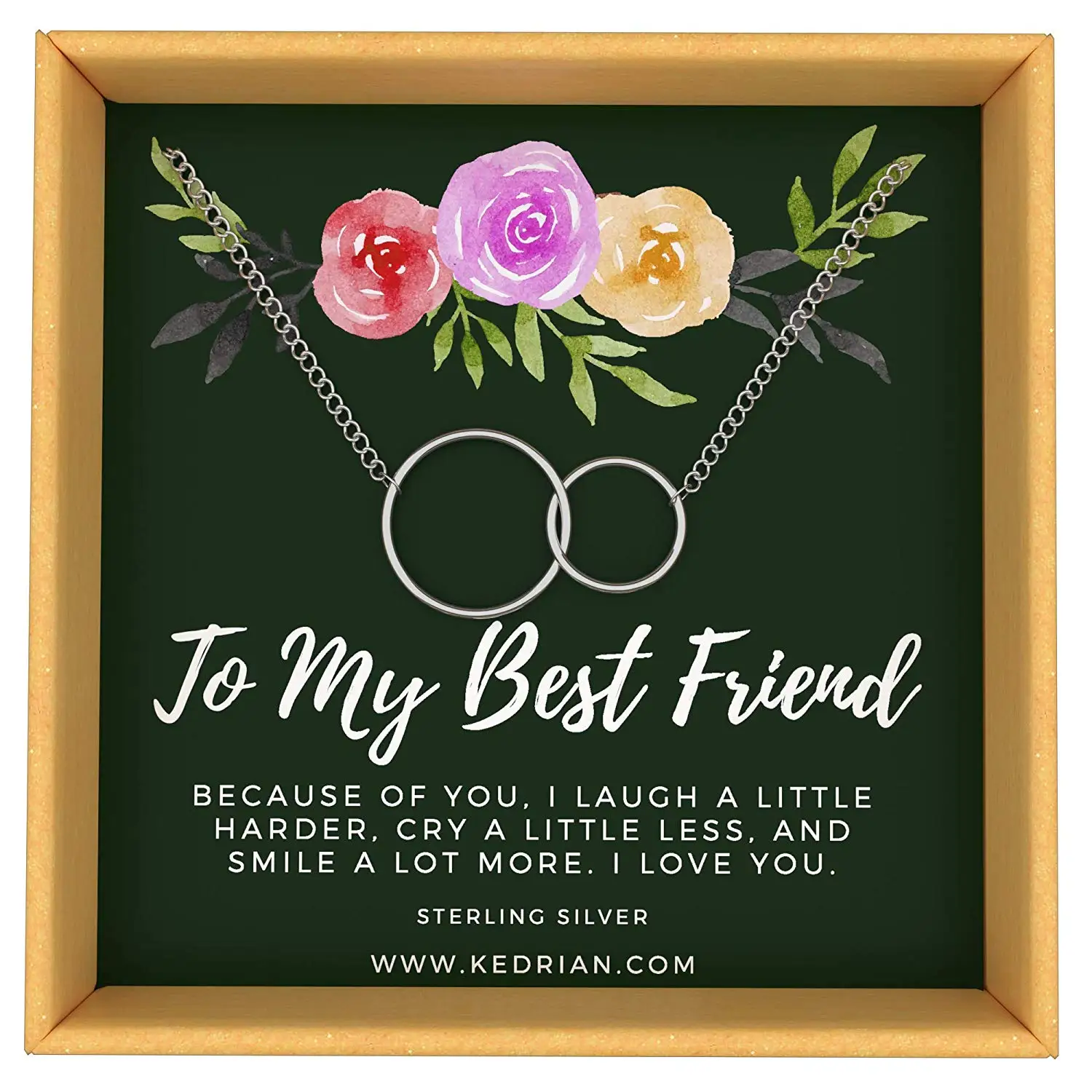 ideal best friend necklaces, friendship gifts for women, best