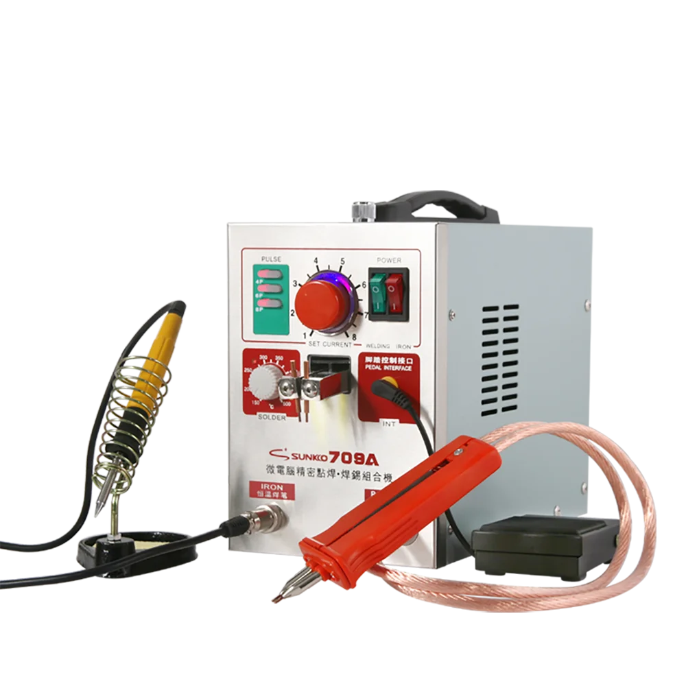 SUNKKO 709A elektrische fahrzeug batterien batterie spot schweißer ...