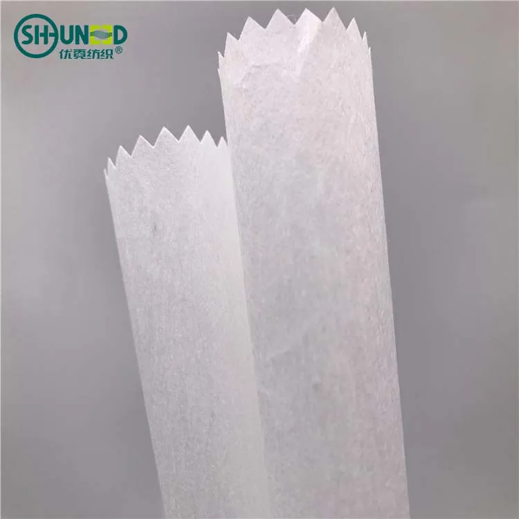 Eco-friendly SGS carded polyester/viscose easy tear away embroidery backing nonwoven fabric embroidery backing paper R8060C-3