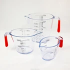 plastic Transparent Measuring Cup set measuring jug cooking tools