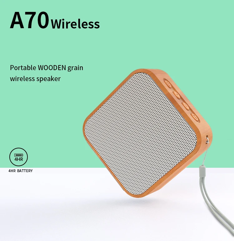 Amazon Trending Newest Low price Speaker Outdoor Portable Wireless BT Speaker A70 - ANKUX.COM