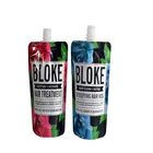 Custom printing stand up plastic laminated aluminum foil pouch with spout bag for drink fruit juice jelly water puree