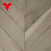 Hot sale high quality chevron oak parquet solid hardwood flooring