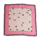 Big square silk scarf premium luxury shawl wrap customer design silk scarf