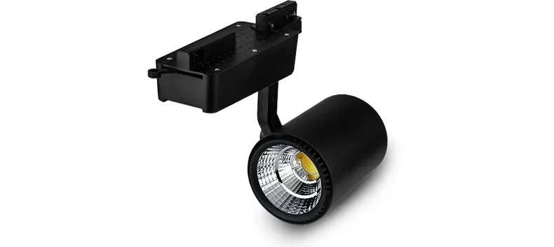 supermarket shelf lighting 30D 60D 90D asymmetric angle 0-10V or Dali dimmable 40w 60w led linear track light - ANKUX.COM