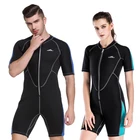 Factory direct new diving suit couple swimwear sexy men women split long-sleeved beachwear
