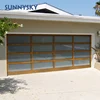 Hot sale products insulate with glass aluminum appliance garage door for house
