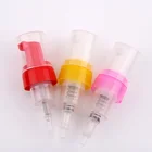 28mm High Quality Cosmetic Packaging Metal Empty Hand Liquid Soap Dispenser Foam pump With Plastic Liquid Soap