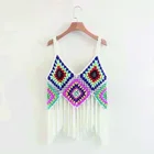 OEM 2019 Fashion Crochet Sexy crop Top for women