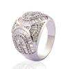 China Manufacturers Design Engagement White Cubic Zircon Natural Diamonds Ring