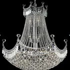 Fancy contemporary decorative crystal chandelier pendant empire lighting