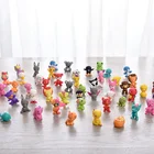 Assorted Mini 3D PVC Animal Toy Plastic Cartoon Capsule Toys Accessories