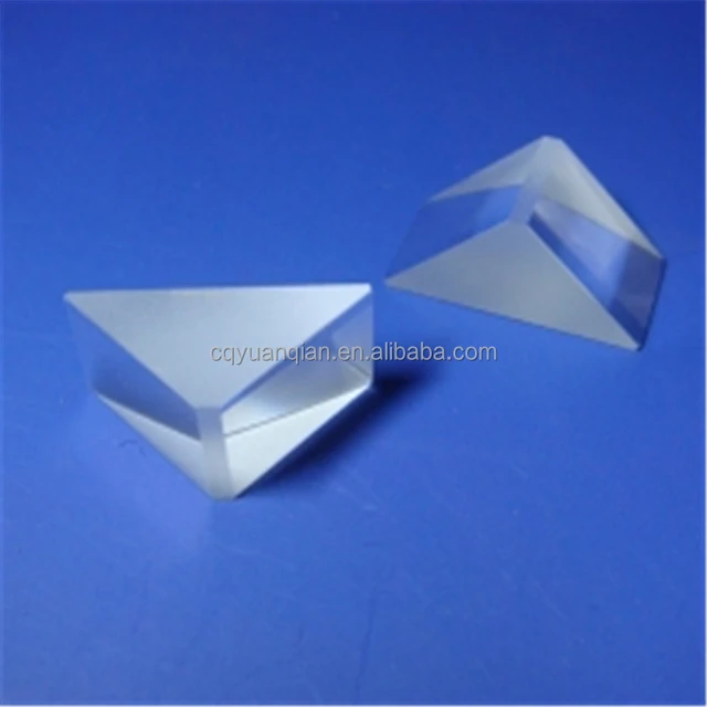 right angle quartz optical prisms for microscope