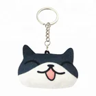 China Supplier Soft Stuffed Cat Short Plush Toy Keychain