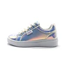 Fashion Patent Pu Silver Sneakers Comfort Rose Gold Casual Shoes For Women Branded Casual Shoes