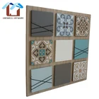 Special design printing pattern art wall hanging decoration gift wooden board plaque