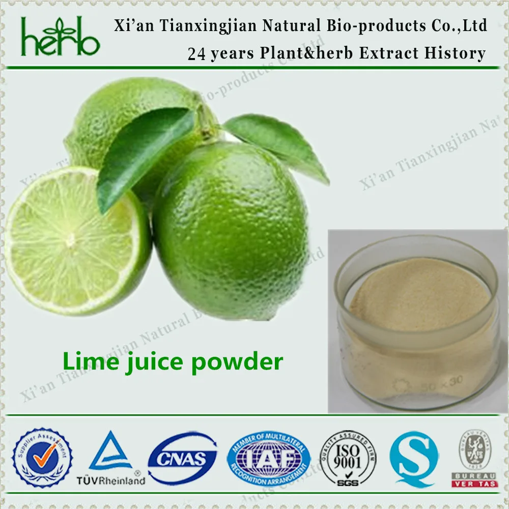 new products organic lime juice powder