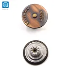 Metal Brass Jeans Button For Garment Accessories