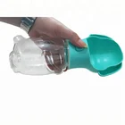 500ml Outdoor fountain Travel plastic Pet Bowl for walking Cups Dogs Cats Animal Feed Puppy portable Dog Water Bottle