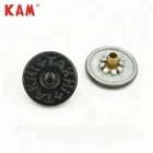 Wholesale Custom Logo Metal Snap Button For Jeans