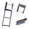 China wholesale best price 304 stainless steel boat 2 steps deluxe slide ladder for yacht