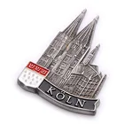 souvenir koln custom metal cities fridge magnet