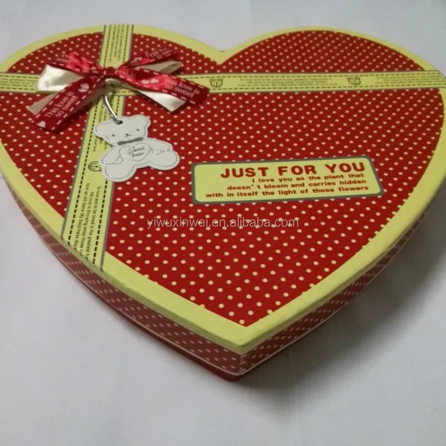 valentine gift paper box