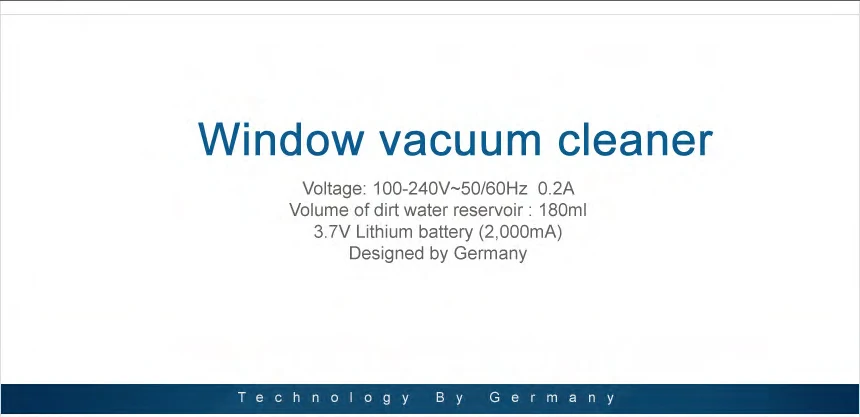 Weilder hot sale magnet window cleaner Prium quality portable car window cleaner and window vacuum cleaner