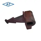 Shoulders System Rail Fasteners Cast-In Rail Shoulder in Railway Fastening System