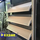 Perforated air intake wooden window shutter use for any project