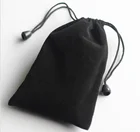 CBRL jewelry gift pouch velvet drawstring pouch bag custom logo for jewelry gift storage and packaging velvet bag