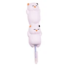 Hot Best Selling Super Fun Colorful PU Foam Stress Relief Squishy pen Panda Pen