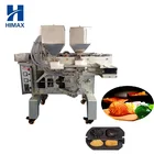 Automatic Red Bean Cake Bakery Machine core filling manju cake bakery machine fish cake making line made in china