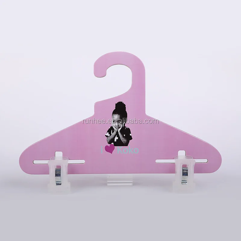 Firm Design Paper Cardboard Hanger Customizable Size For Garment Display