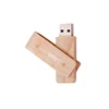 Custom Design Wooden Twist Nature USB2.0 Memory Stick Pen Drive With for Promotional Gift 2018