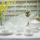 hotel creative beauty China dinnerwares fine ceramic tablewares sets for DUBAI market