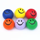 Smile Smiley Face yellow Stress Squeeze Balls fun stressl ball/custom balls
