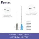 Cannula Plastic Micro Blunt Needle Cannula Plastic for Ha Fillers