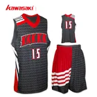 wholesale custom college youth new design china best cheap reversible sublimated printing basketball uniform set