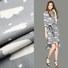 Hot product single jersey plain cotton jersey knit material fabric online
