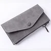 Multicolor High Quality Popular Cheap Thin Ladies PU Leather Woman Zipper Wallet