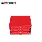 Double-deck 439*341*130mm small metal tool box