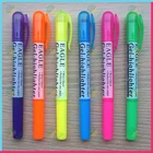 Stylish gel solid highlighter Fancy Advertising Plastic Solid Gel Highlighter for Promotion JX-5010