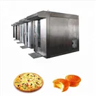 Automatic hot air electric chicken baking machine bread rotary bakery oven prices