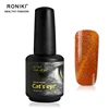 RONIKI Nail art supplies uv & led gel 18 colors magnetic 3D gel nails polish laser cat eyes gel