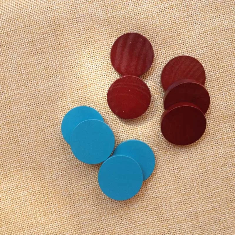Color Round Wooden Chips Games Pieces,Custom Board Game Pieces Buy