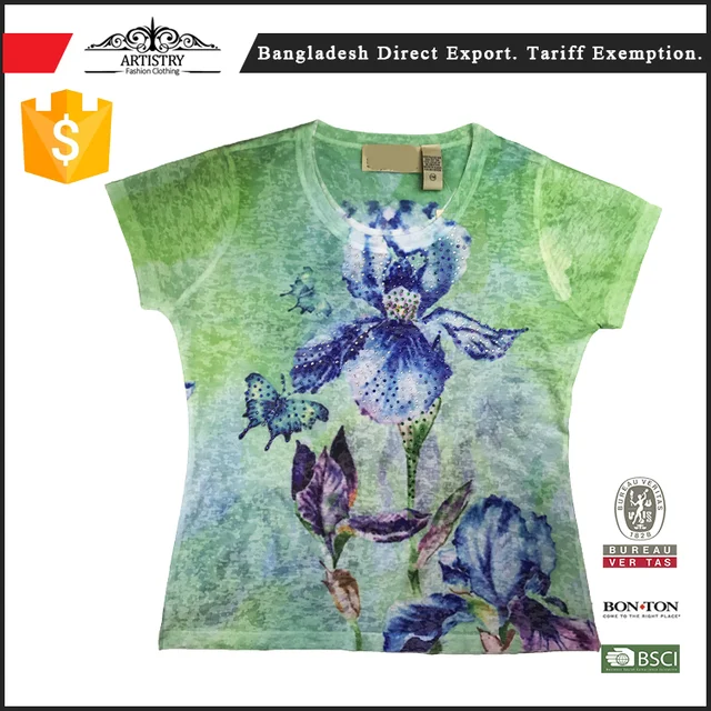 The best personized women t shirt with competitive price