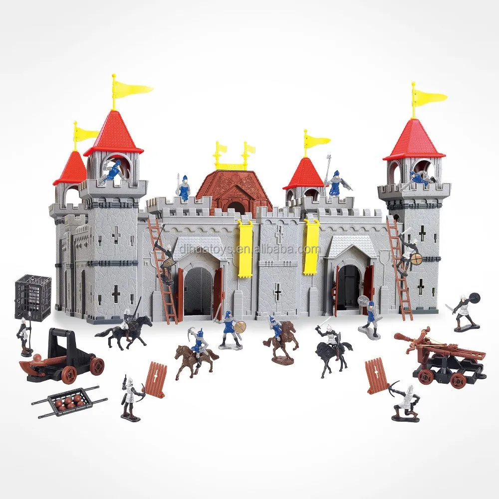 plastic toy castle