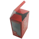 Custom logo printed gift cardboard doll packaging box